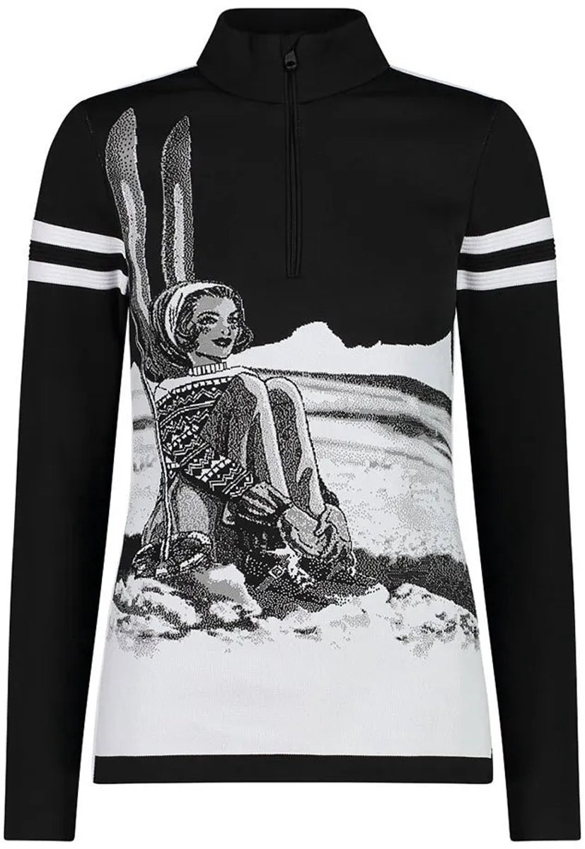 Cmp Knitted 7h96142 Trui Vrouw Zwart