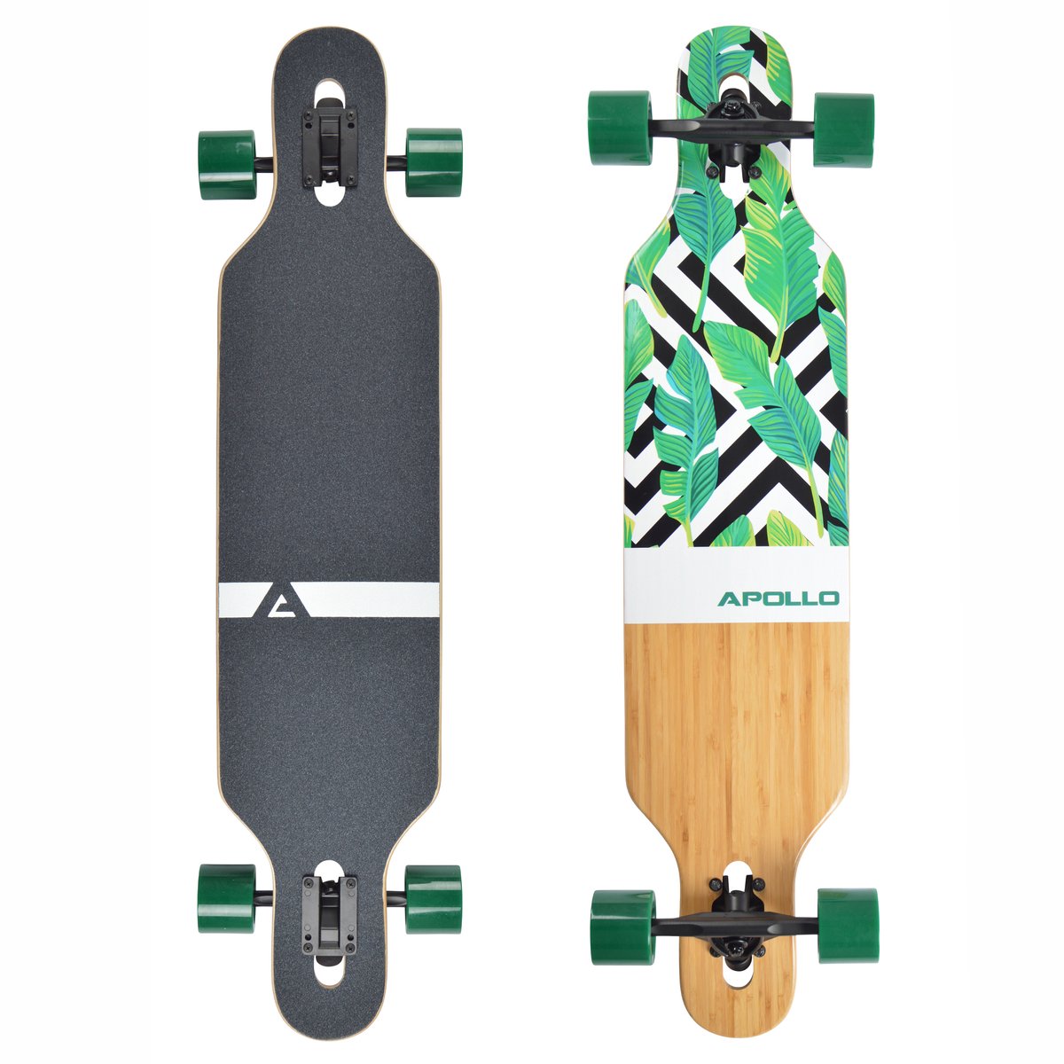 Apollo Twin Tip DT Longboard Bamboe Flores