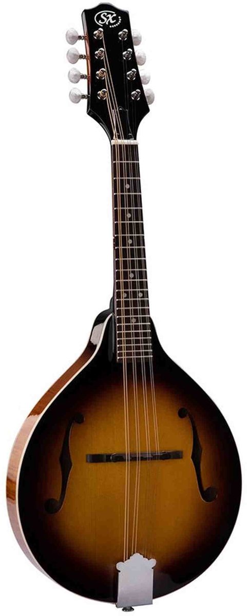 SX SMA660VS A-Style Mandoline – Vintage Sunburst, Massief Sparren Top & Gigbag