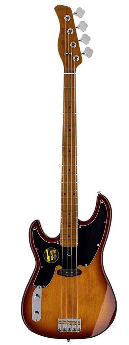 Sire D5 A4L/TS Marcus Miller linkshandige basgitaar 4 snarig passief elzen tobacco sunburst