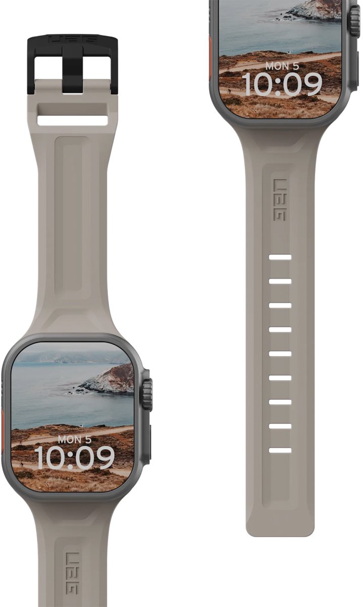 UAG Scout Strap voor de Apple Watch Series 1 t-m 11 - SE - Ultra (44-45-46-49 mm) - Titanium