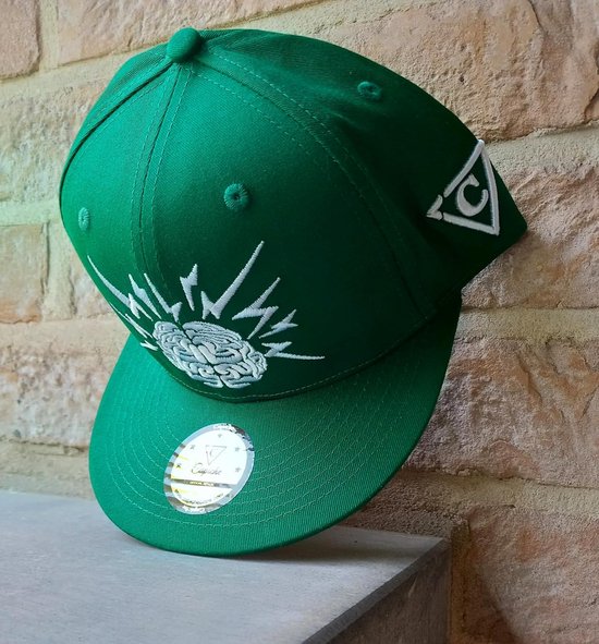 Volledige patch snapback cap - Surf Monkey - Baseballcap voor heren