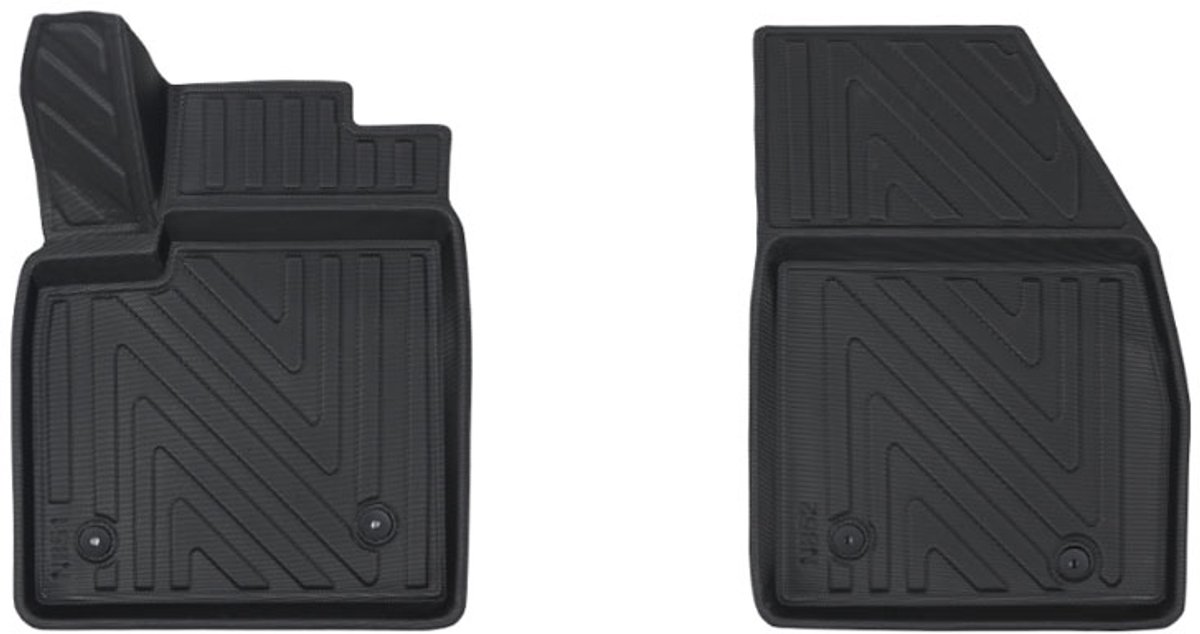 Rubbermatten Ford Focus 2018-heden (voorset) - Premium carbonlook