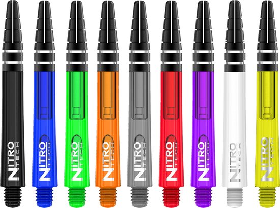 RedDragon Nitrotech DartShafts - Wit - Short - () van Reddragon — afbeelding 2