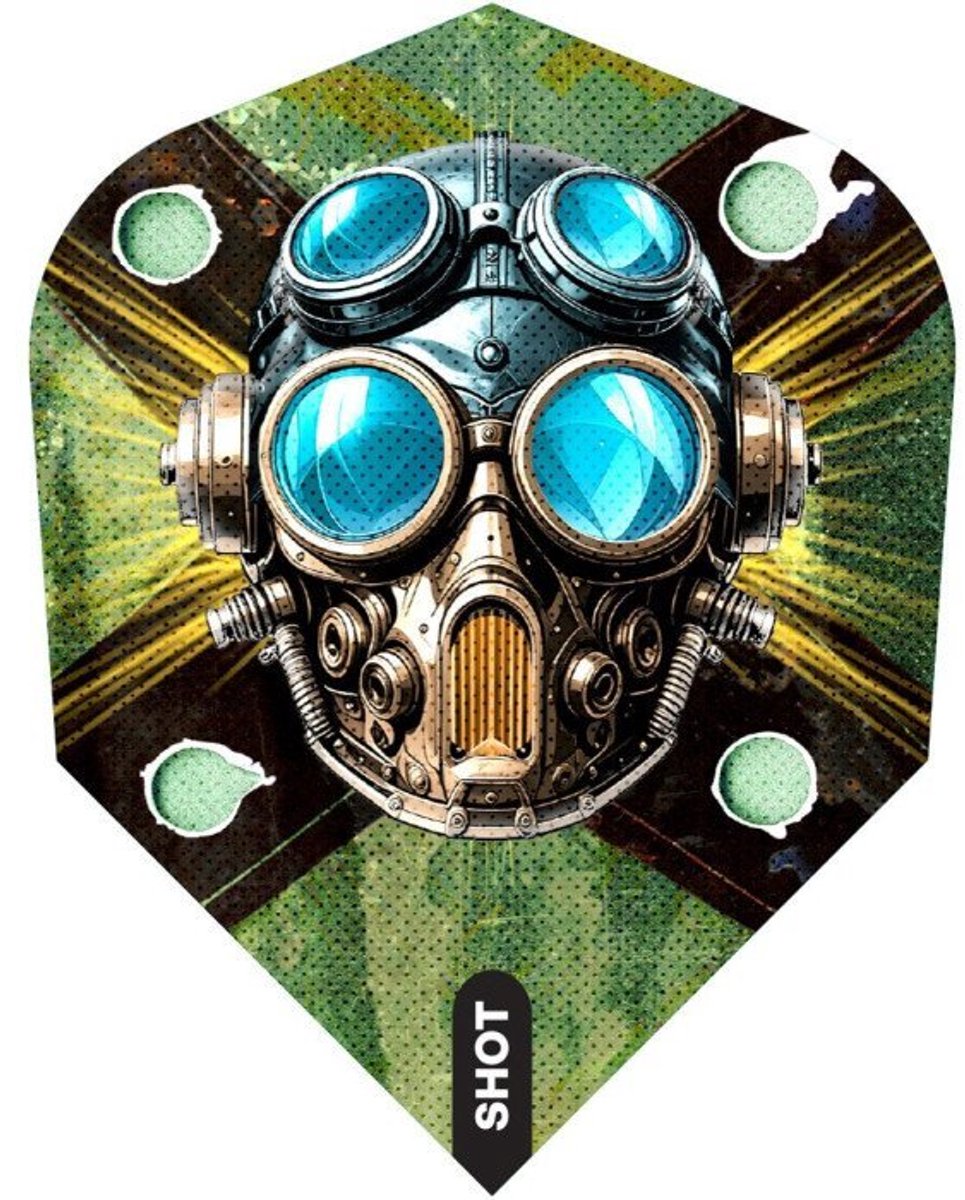 Shot Badlands Krush Flights - Dart Flights