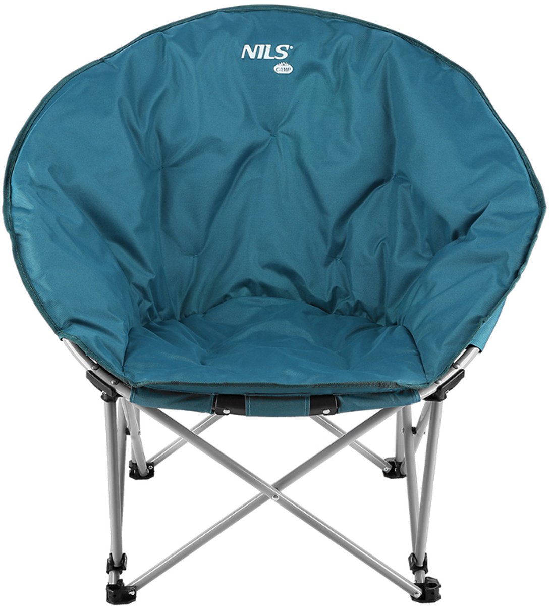 Nils Camp Campingstoel Opvouwbaar met Hoes - Comfortabel & Stevig
