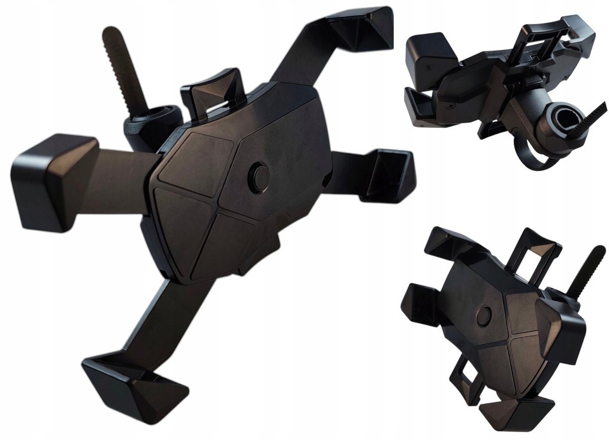 Robuuste Fiets Telefoonhouder 360° Verstelbaar voor Scooter & Motor