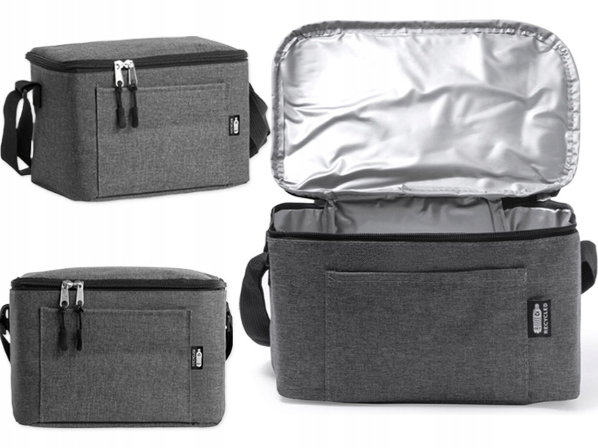 Merkloze Thermotas voor Lunch, Boodschappen, Strand & Picknick