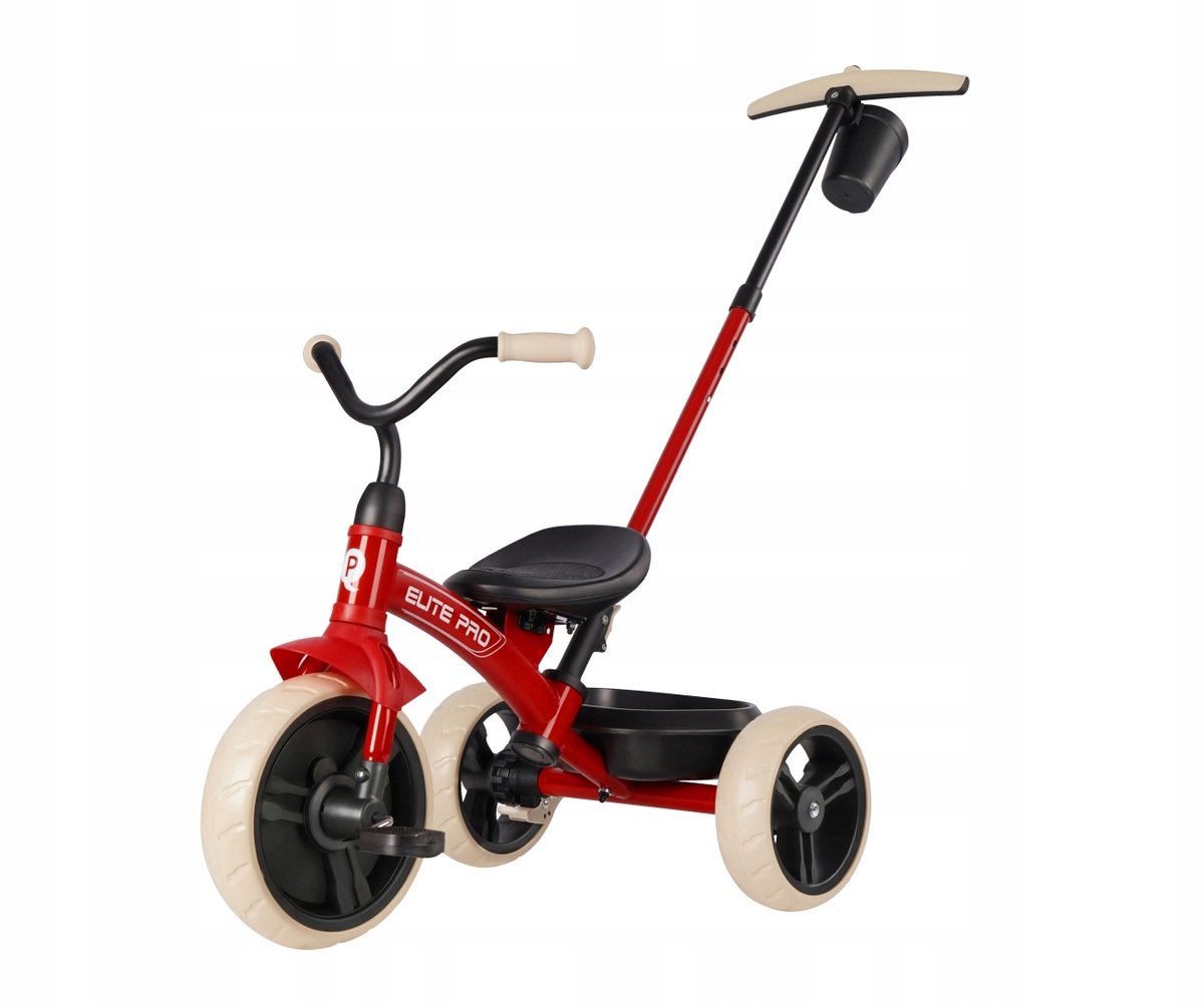 Qplay Elite Pro Driewieler Rood - Veilig in Comfortabel