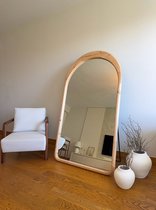 BEAUTYPEAK Boog full-body spiegel, 142 x 52 cm, gebogen