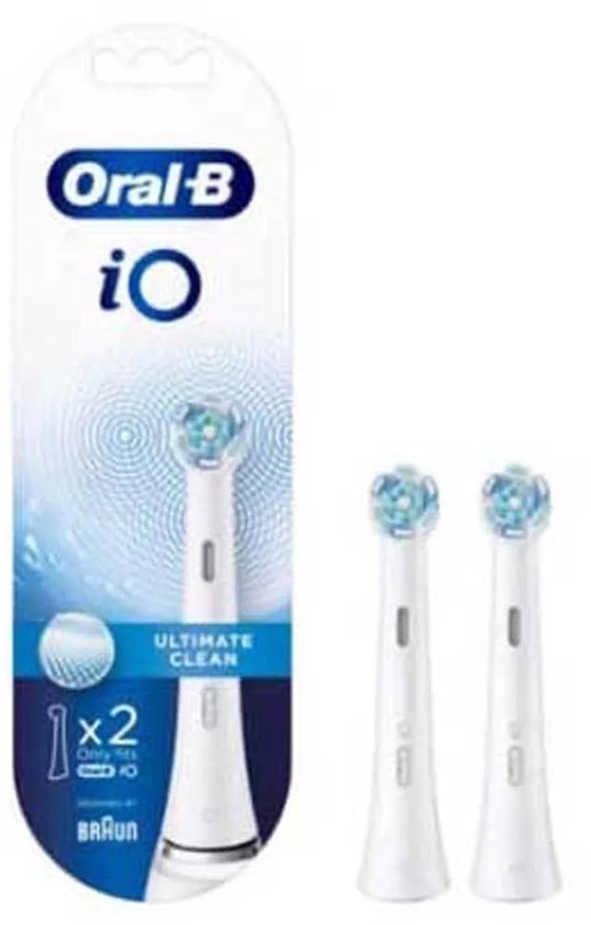 Oral-B iO Ultimate Clean - Opzetborstels - 2 Stuks