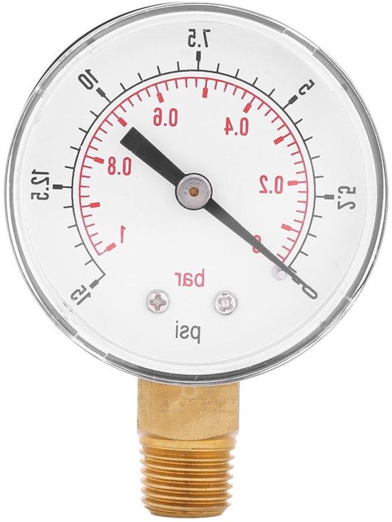 4 stuks 2,4 bar 36 psi display druksensor gemakkelijk af te