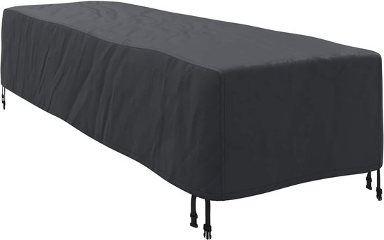 vidaXL - Loungers - Hoes - Effen - Zwart - 74 - x