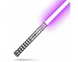 JAXY XRGB3.0 Lightsaber - "Supreme" - Aluminium Lichtzwaard met App & Bluetooth - Heavy Dueling & Smooth Swing - 12W - Grijs