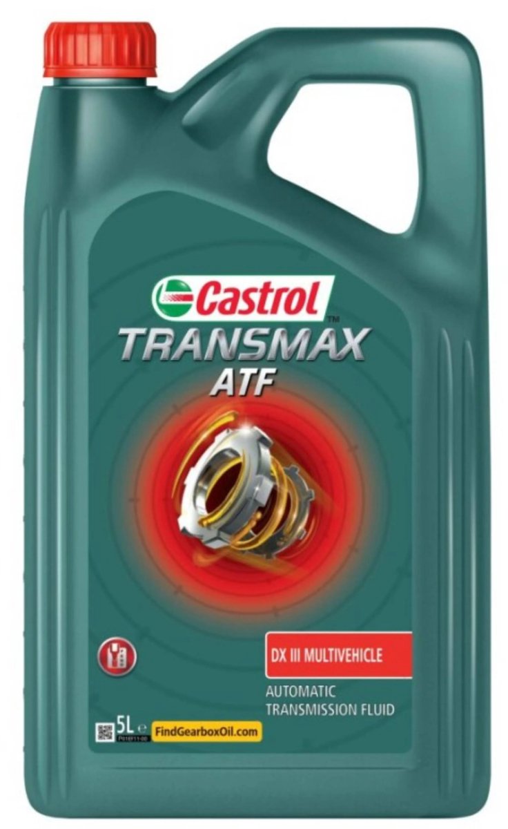 Castrol Transmax ATF DX III MV versnellingsbak olie 5 liter