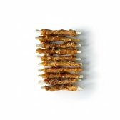 Friandises pour chiens Bâtonnets de poulet torsadés - 1,00 kg - Friandises - Viande séchée - Kip, bœuf - Tous chiens à partir de 3 mois - Geen additifs inutiles