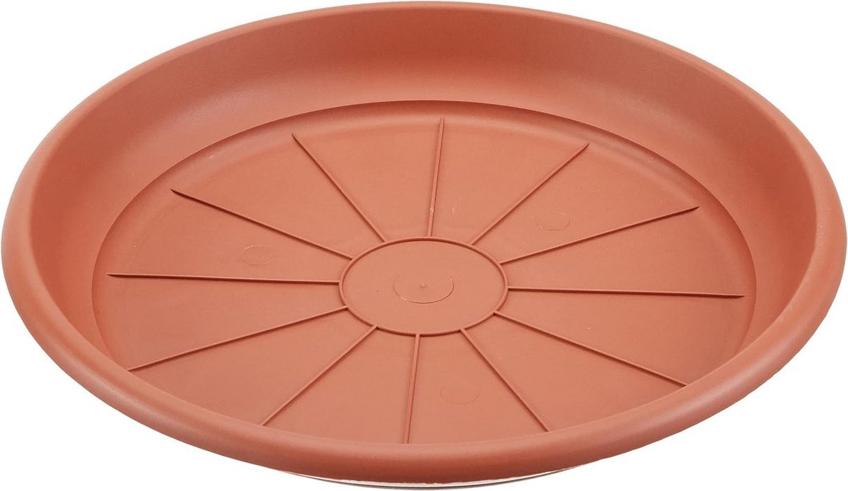 Ronde Keramische Serveerschaal Mediterrane Stijl 30 cm