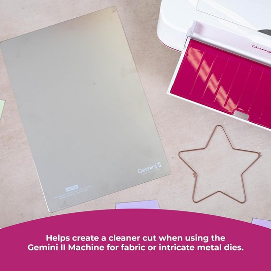 Metalen snijplaten voor stansmachines - 9 x 12,5 inch (A4 formaat) — afbeelding 4