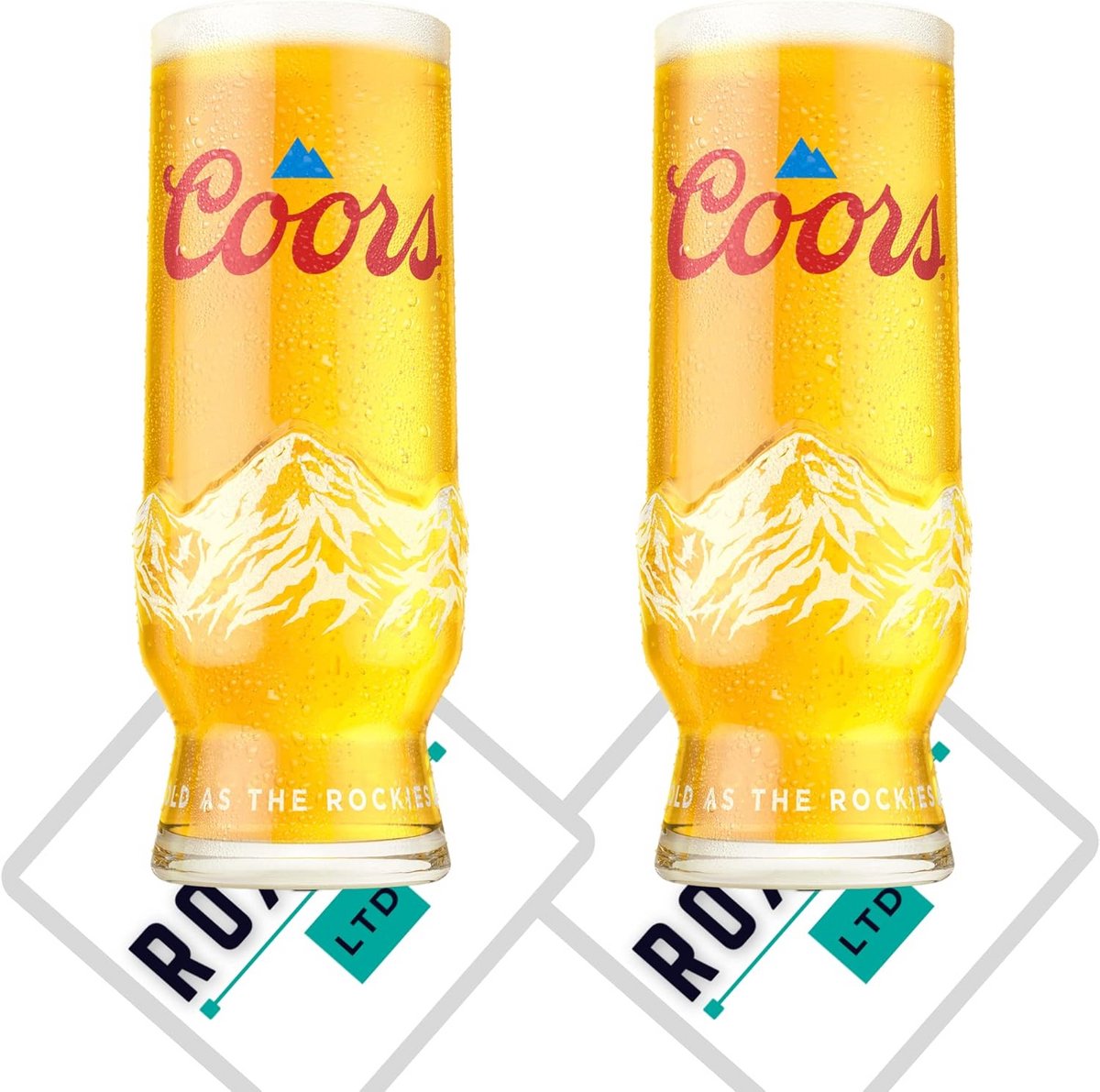 Set van 2 Bierglazen Pilsner 20 oz - Klassieke Pint Glazen voor Lager