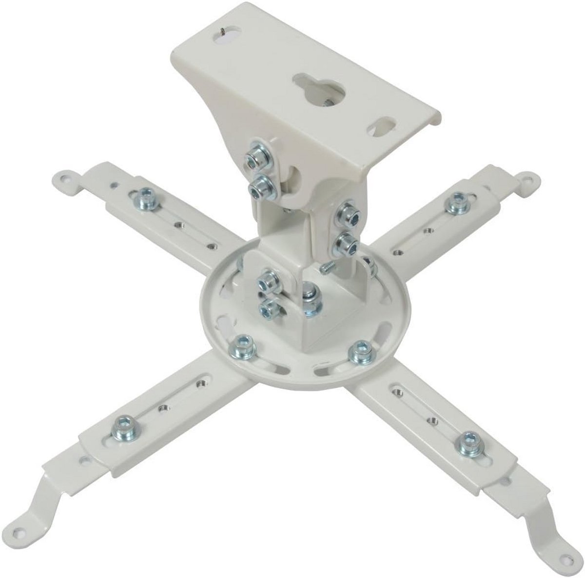 Universele Witte Plafondbeugel voor LCD/DLP Projector, Verstelbaar