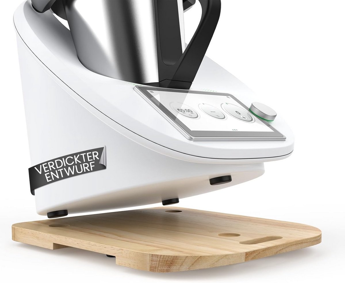 Houten Glijplank voor Kookrobot TM6 & TM5 - Stabiel & Krasvrij Werkblad