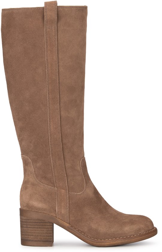Poelman SAS Dames Laarzen - Taupe