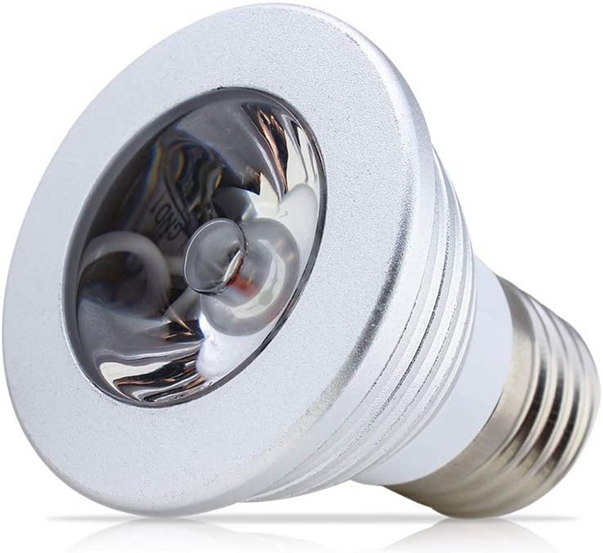 3W E27 LED RGB Lamp 16 Kleuren Dimbaar Met Afstandsbediening