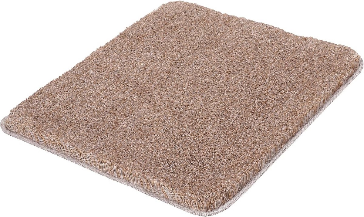 Badmat Taupe Rechthoekig Zacht 55 x 65 cm