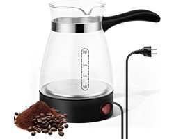 Draagbare 500ml Elektrische Waterkoker en Turks Koffiezetapparaat voor Thuis en Onderweg