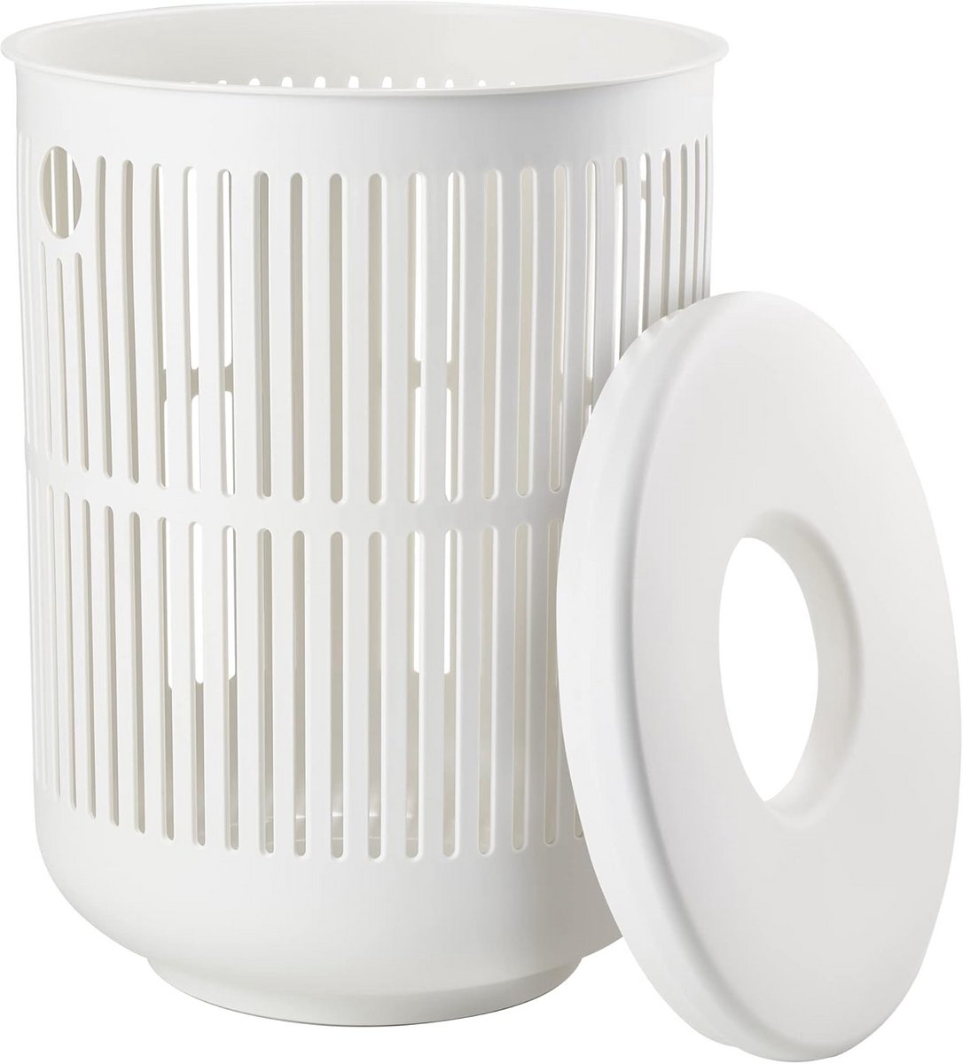Ruime Wasmand met Deksel, Eucalyptus Design, 40 x 54 cm