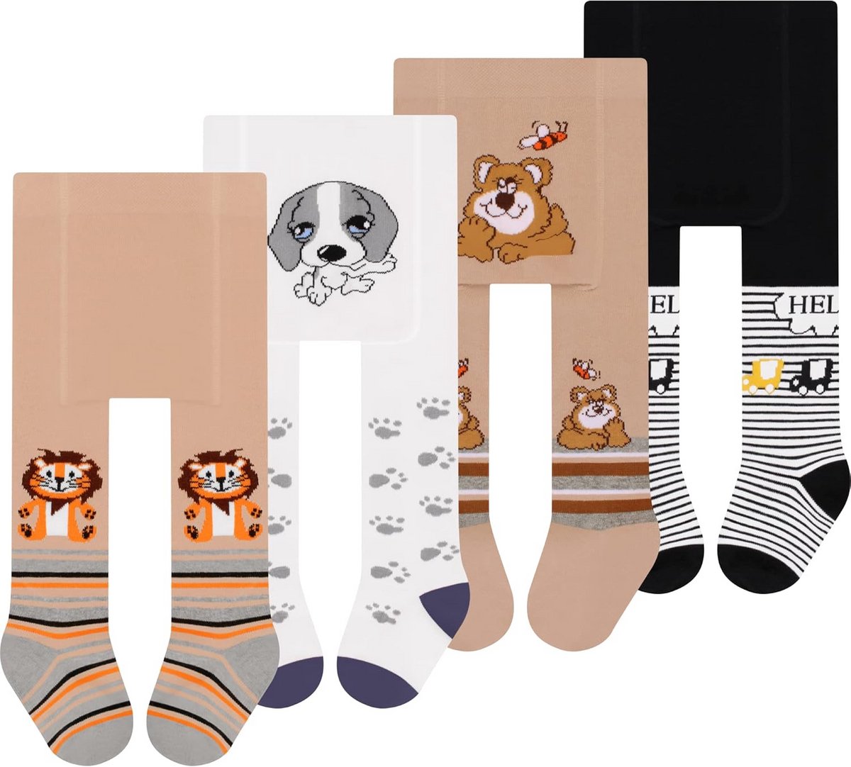 Baby Maillot voor Jongens met Dieren- en Automotieven | Maat 68/74 cm