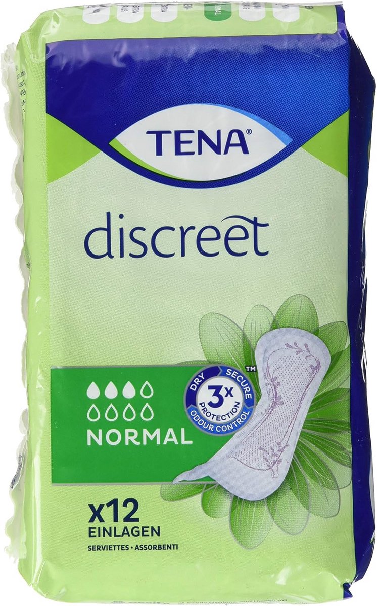 Inlegzolen voor Lichte Incontinentie, 12 Stuks - Discreet en Absorberend Juist