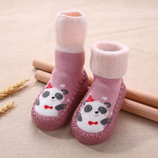 3 paar thermische baby kruipschoenen winter eerste schoentjes antislip — afbeelding 5