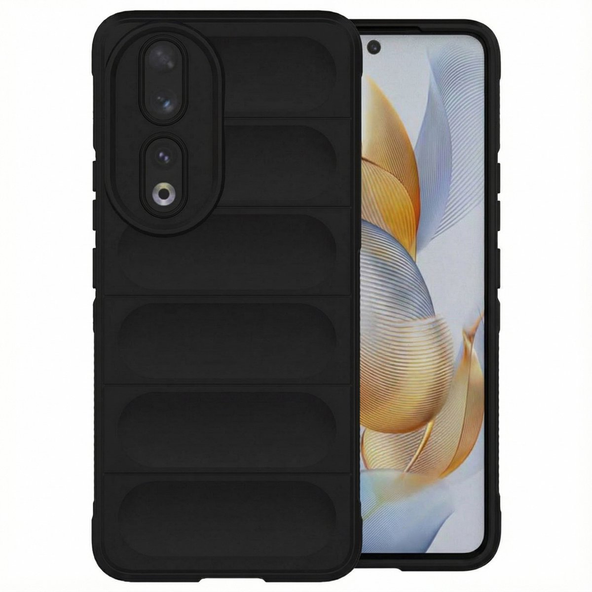 imoshion Hoesje - Geschikt voor Honor 90 - EasyGrip Backcover - Zwart