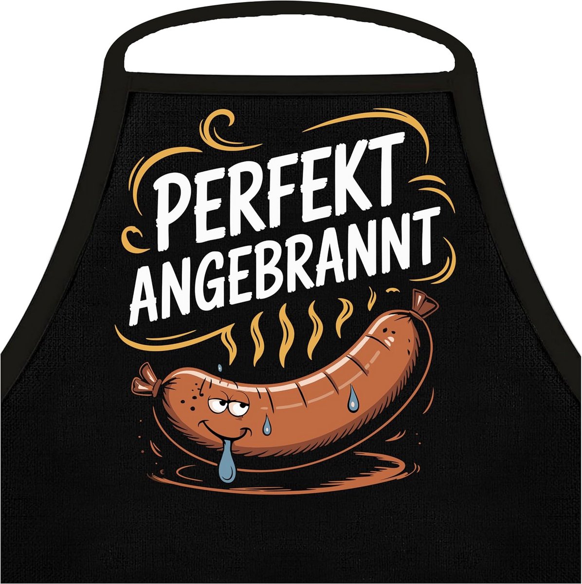 Grappig BBQ Schort voor Mannen - Humoristisch Cadeau voor Grillmeesters