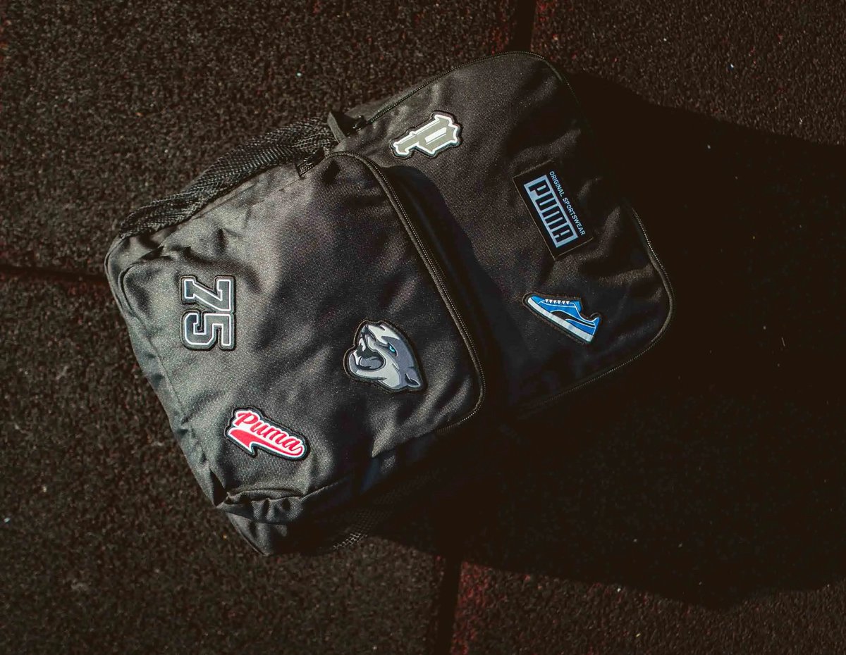 Puma Unisex Patch Rugzak Zwart