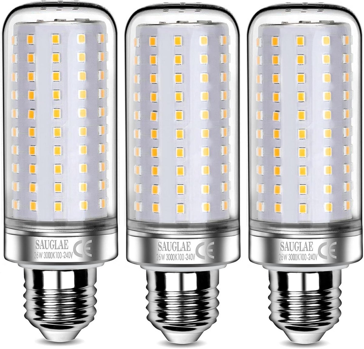 LED Lampen - Energiebesparend Licht - Huis Verlichten - Warm Wit Licht - 3 Stuks - Niet Van Toepassing