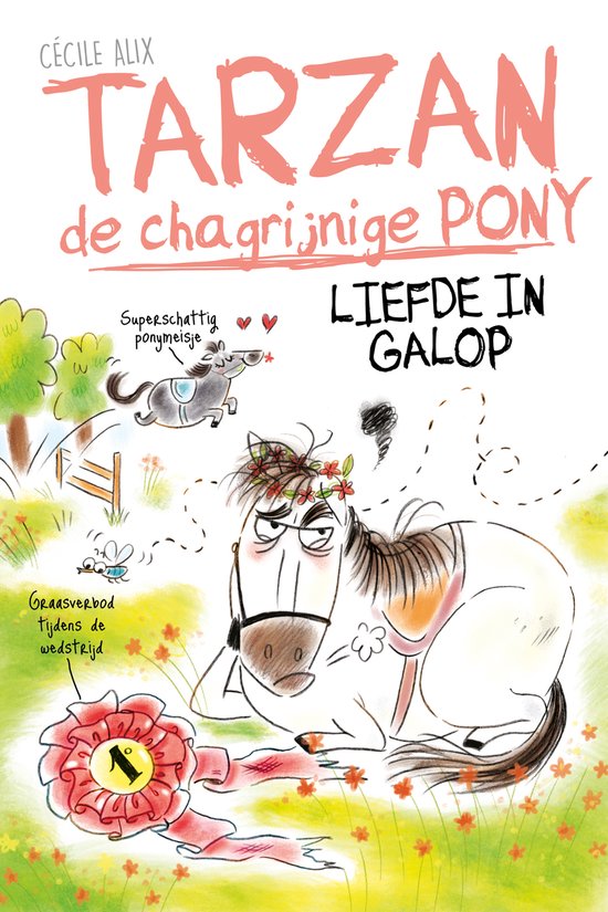 Tarzan, de chagrijnige pony - Liefde in galop - cover