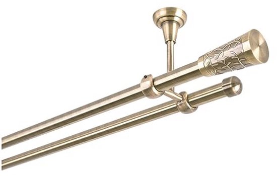 RR Gordijnroede 20mm RVS | Rails & Roedes