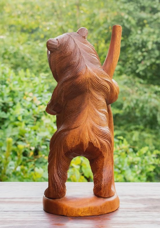 Coniuty Hars beer-beeldje, decoratie voor thuis, diersculptuur, ornament voor interieur (type D Coniuty Hars beer-beeldje, decoratie voor thuis, diersculptuur, ornament voor interieur (type D