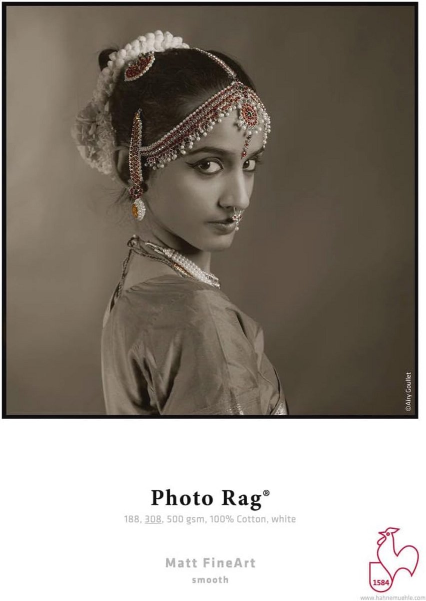 Foto Rag Papier 308 GSM 8,5x11" - 25 Vellen voor Kunstdruk