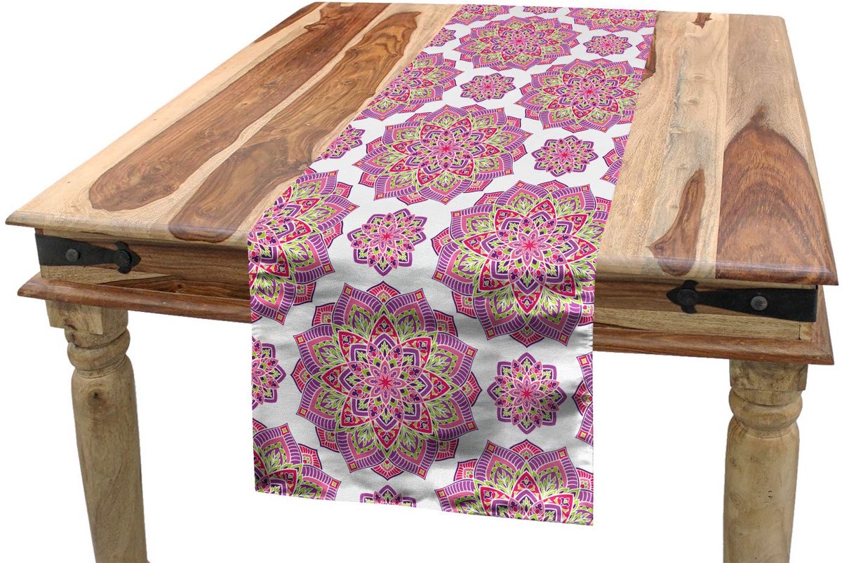 ABAKUHAUS Lotus Essenz Tafelrok – 40x180 cm – 100% Polyester