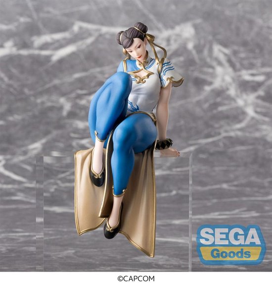SEGA Street Fighter 6 PM Perching PVC Statue Chun-Li 14 cm Beeld
