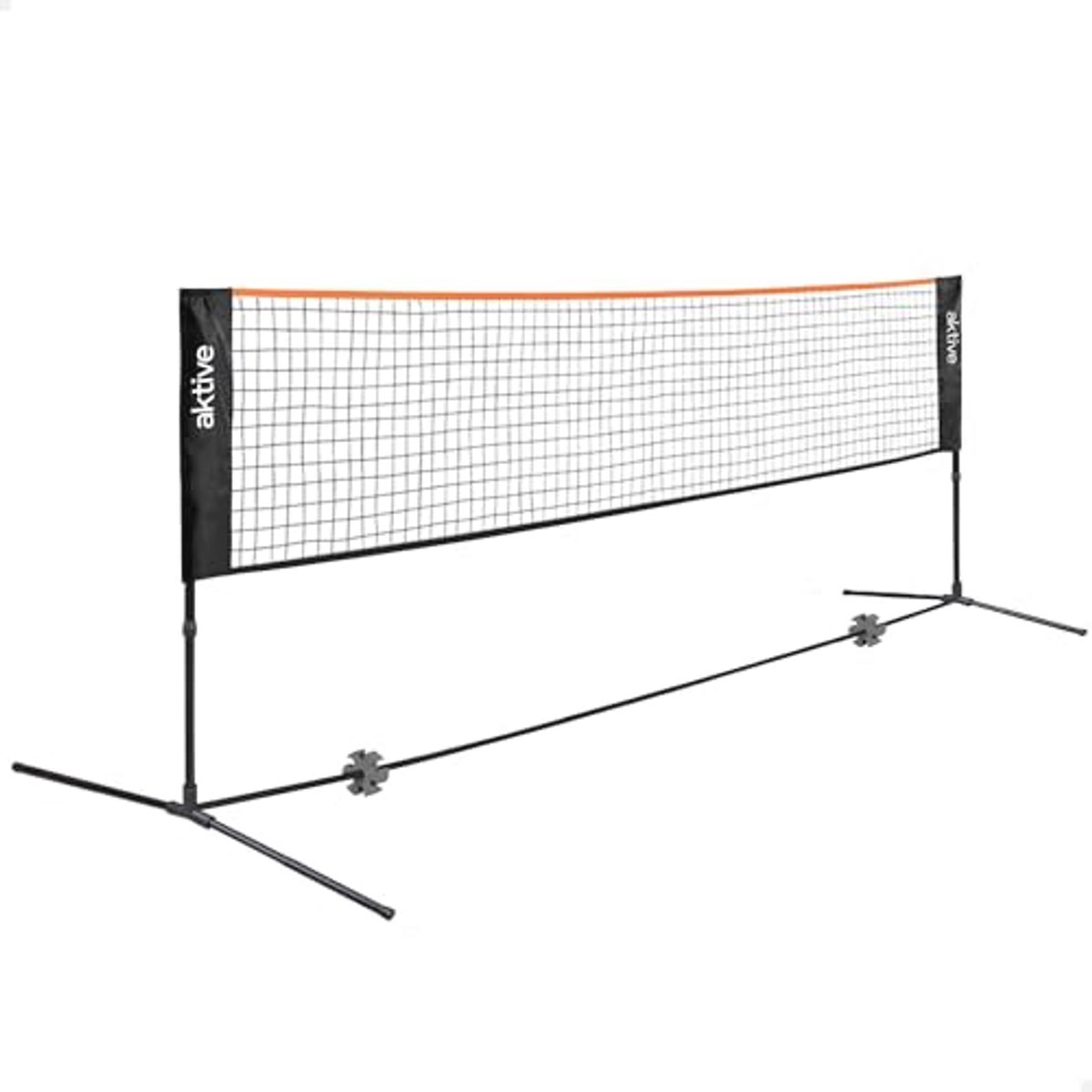 Draagbaar Net voor Volleybal en Badminton, Hoogteverstelbaar, 5 Meter