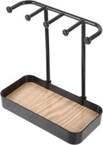 Sieradenstandaard, sieradenorganizer, sieradenhouder 2-in-1, oorbelsta