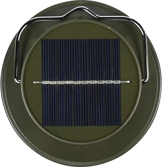 Camping lamp - kampeerlamp - ook als noodlamp bij stroomuitval - solar - oplaadbaar van Merkloos — afbeelding 3