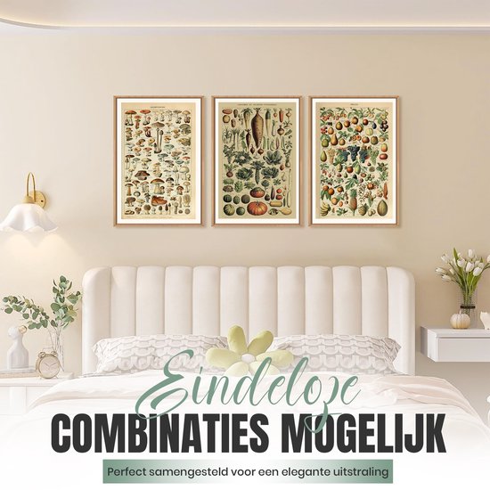 Affiche Piet Mondrian - Grand 30x40 - Composition A - Art abstrait - Cubisme