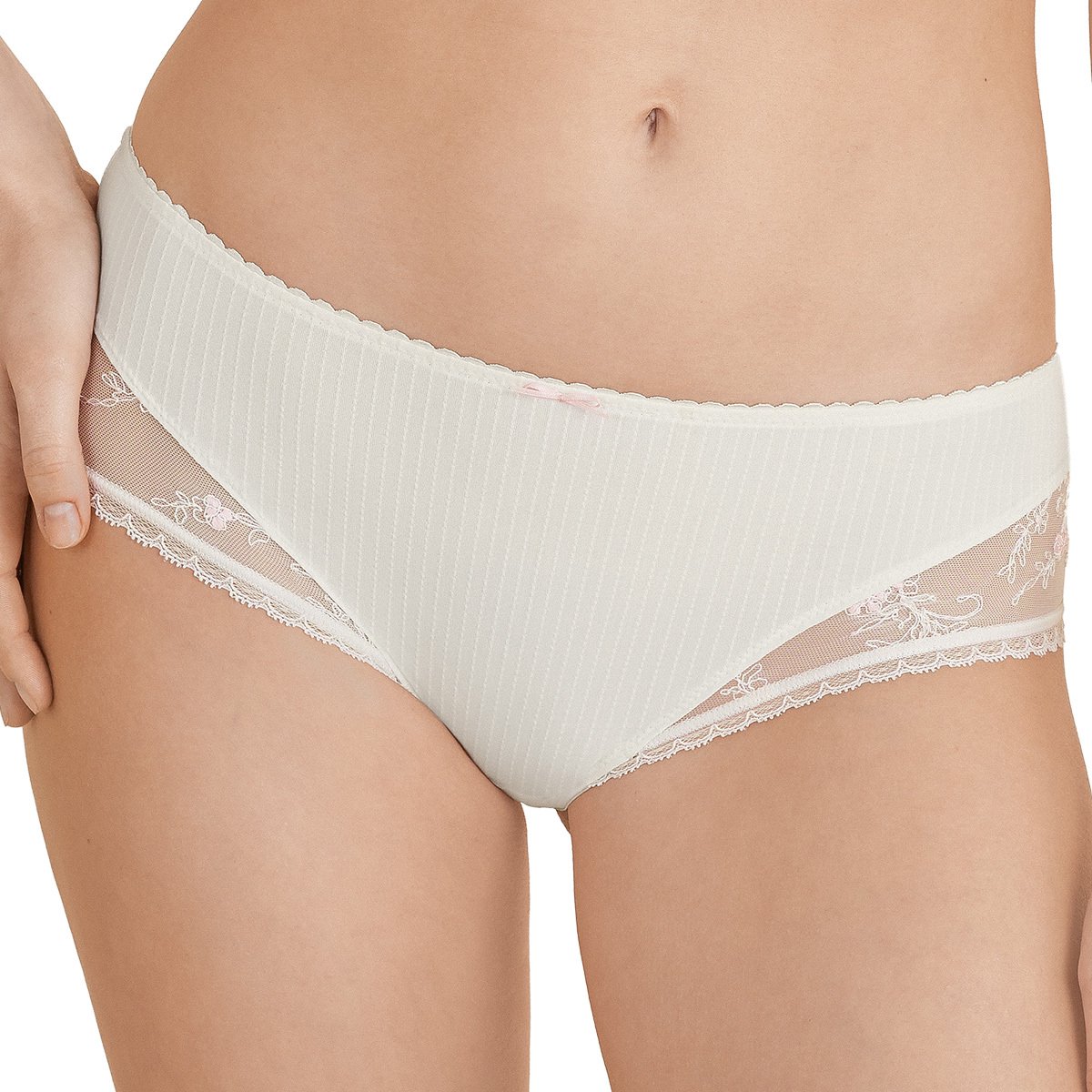 Conturelle Mille Fleurs Short 0814840 710 Cream - maat 38