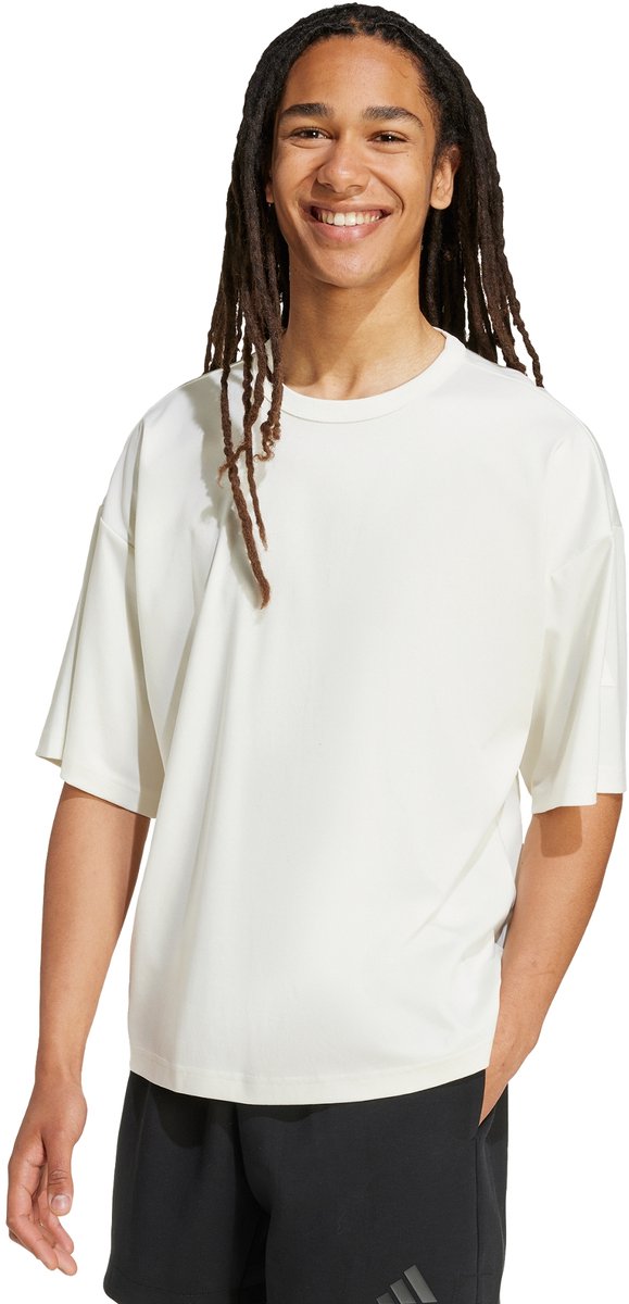Adidas Sportswear Soft Lux T-Shirt Heren Wit