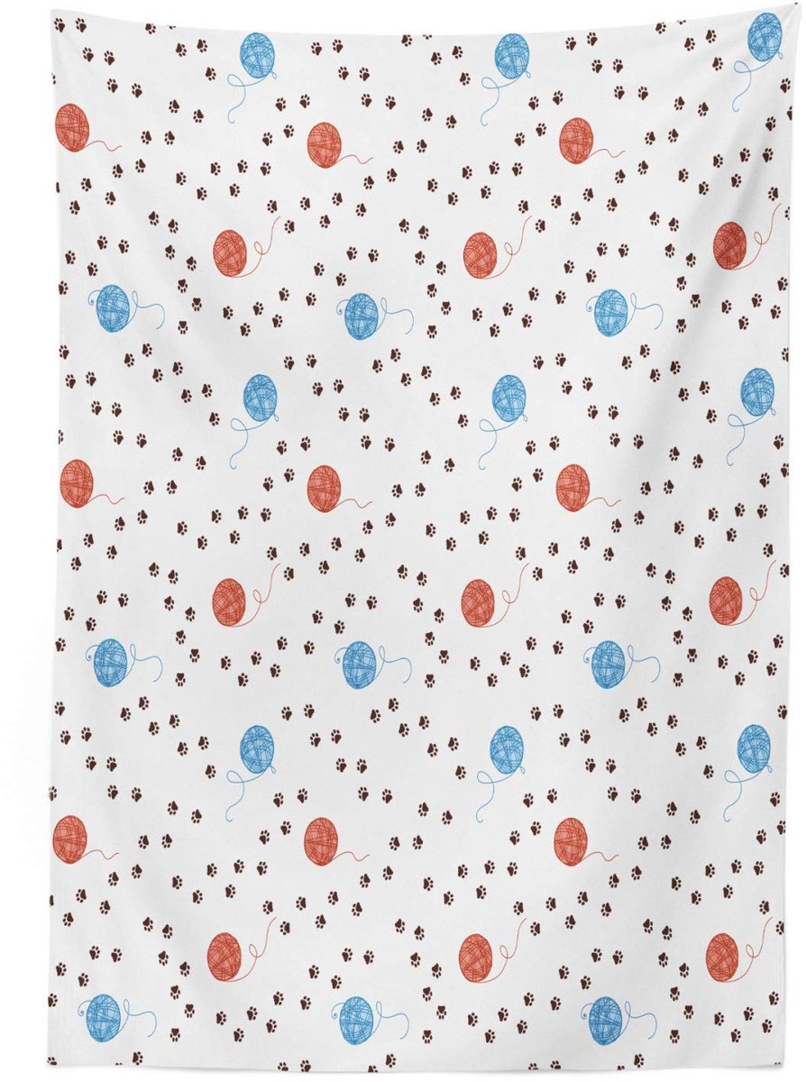 ABAKUHAUS Tafelkleed – Satijn 140 × 240 cm – Veelkleurig, machinewasbaar